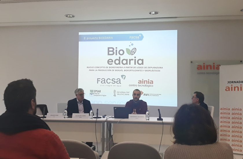 FACSA expone los avances del proyecto Bioedaria en la Jornada de Innovación de Ainia